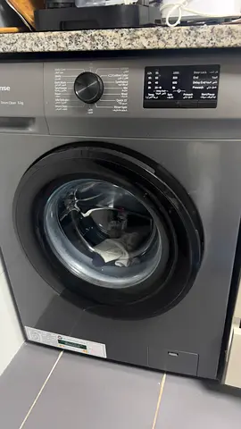 Hisens Front Load Washing Machine - 6kg, Grey, Good Condition