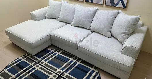 The One Brand comfortable clean lshape sofa