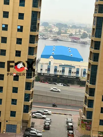 غرفة وصالة للبيع في أبراج الخور إطلالة جزئية مساحة 1200 قدم طابق 9 بسعر مميز مفروش أو بدون