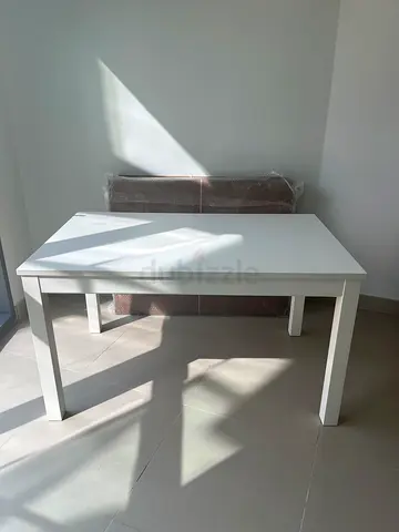 IKEA LANEBERG Extendable Table, 130/190 x 80 cm, White - pick up today