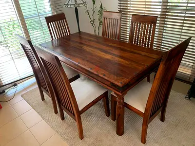 Marina Wooden Dining Table NO Chairs