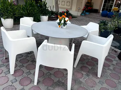 6 Designer Dining Chairs by Pedrali Italy