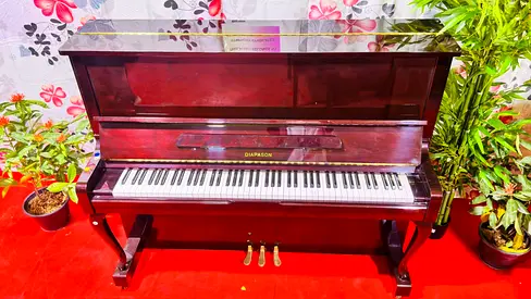 DIAPASON 125MF Mahogany Upright Piano – Concert Tone