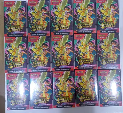 Pokemon TCG: Ascended Heroes Mega Evolution Booster Bundle (Sealed)