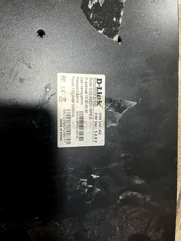 D-Link Router (Used) - DGS-1210-48P (Label shown)