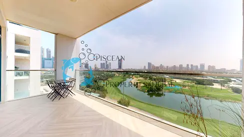 STUNNING 3BR+MAIDS| FULL GOLF COURSE VIEW