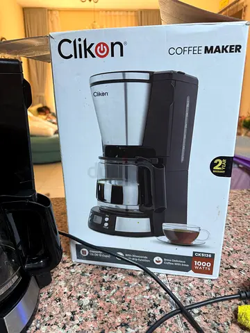 Clikon Coffee Maker with Glass Carafe - Used, Working