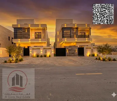 Luxury corner villa with 5 bedrooms and 2 living rooms for sale in Al-Haliou 2