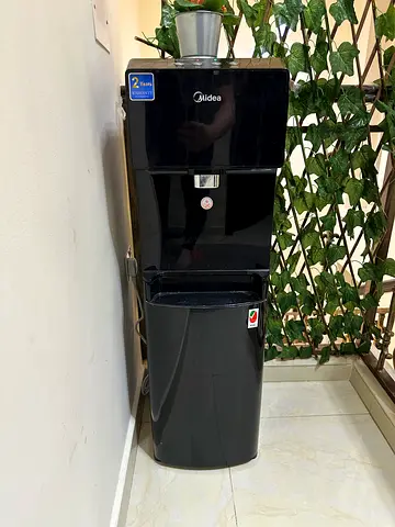 Midea Black Water Dispenser - Standing Cooler/Heater