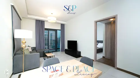 1BR High floor | Central Location with Burj Khalifa View