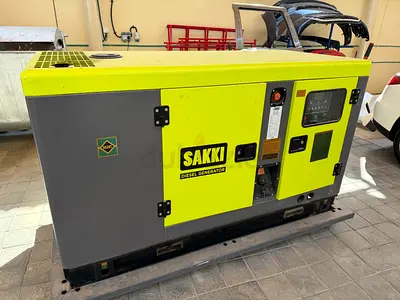 Used Diesel Generator SAKKI SS30  30 KVA 3 phase runing only 130 hours