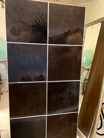 Marina Cowhide Cabinet