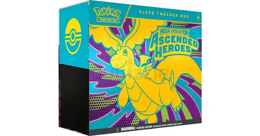 Pokémon Ascended Heroes Elite Trainer Box (ETB) – Sealed 🔥