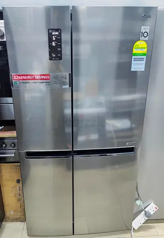LG latest model stainless Steel body side by side refrigerator with digital touch timer easy set tem