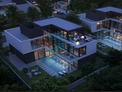 SLD إعفاء من رسوم• مجتمع سكني فاخر مسوّر • مصمم للمساحات الخضراء