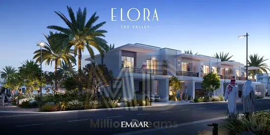 Furnished 4BR Villa | Elora The Valley | Garden & Community Views