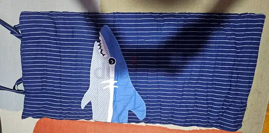 Kids Shark Sleeping Bag 130 cm – Great Condition