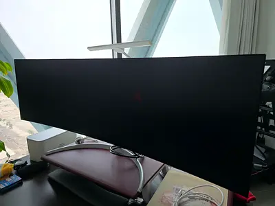 LG 49 Inch 32:9 Curved UltraWide Dual QHD 144Hz Nano IPS Curved Monitor