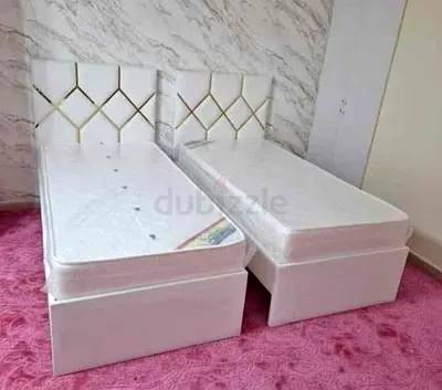 New Single Bed with Mattress for Sale