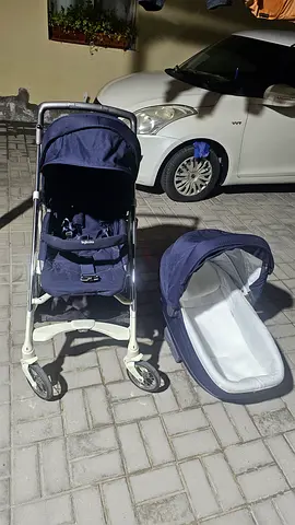 2 in 1 System Deluxe Inglesina Baby stroller with baby cot tub