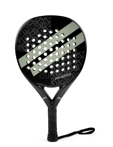 IANONI PR8200 Padel Racket | Carbon Fiber Beginner Racket | Grey