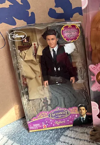 Disney doll Ken Enchanted doll Giselle movie Barbie Mattel doll