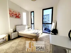 Brand New Fully Furnished Studio | Community View | East Village, Aljada ✨