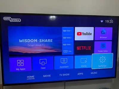 55 inch Smart LED TV (Android) - Good Working Condition