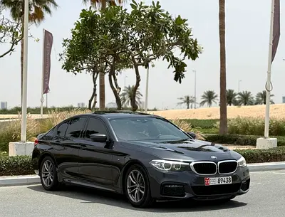 BMW 5-Series 520i M-Kit 2019 GCC Specs Accident Free (Original Paint)