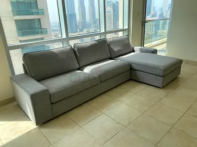 Ikea kivik L shape sofa