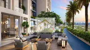 Furnished 1BR | Golf &amp; Park View | Balcony | Fairway Residences, Sports City