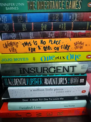 Mixed YA and Contemporary Fiction - 10-12 book Collection