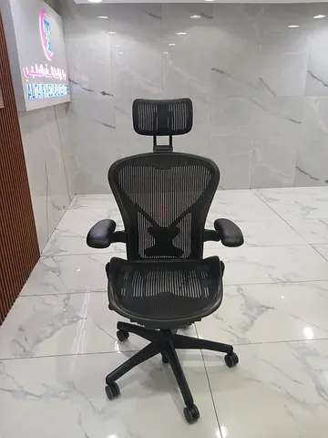 Selling For Herman Miller Aeron Chair Size B And C With Headrest Fully Load