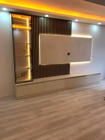 Modern Minimalist TV unit design