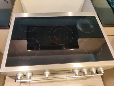 BEKO latest model full electric ceramic 5 hobs stove oven fan cooking range 90x60 by hasu