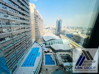 Premium Spacious Office for Rent | Affordable | NO Commission | Free Utilities | Prime Location with amazing view | Connected with Burjuman Metro