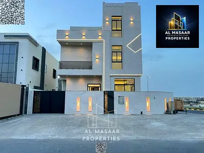 Own your dream villa, corner location on two streets, two floors and a rooftop, 6 master bedrooms, near services, including registration and ownership
