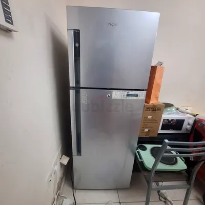 Haier Silver Double-Door Refrigerator - Good Working Condition reason for selling moving out of the