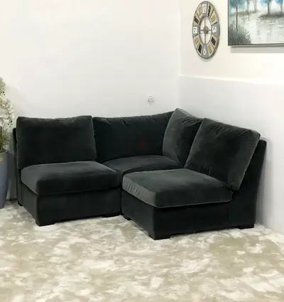 Crate and Barrel 3-Seater Sectional Sofa