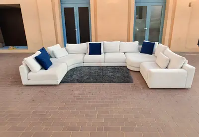 Chattelsmore Olta U Shape Sofa Beige Good condition