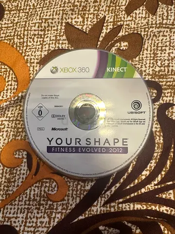 Your Shape Fitness Evolved 2012 Xbox 360 Kinect (CD ONLY)