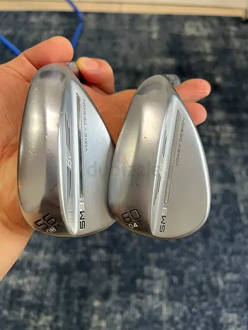 Two Vokey SM9 Golf Wedges (56°  60°) - Very Good Condition
