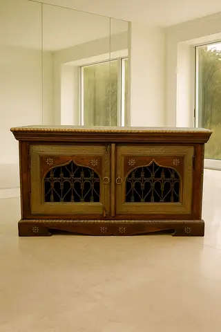 Antique Solid Wood Tv Table