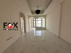 1-bedroom apartment with hall for annual rent in Al Tallah 2, first tenant with pool and jacuzzi, ne