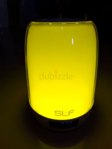 SLF speaker / multi colour lamp / bluetooth / Sleep sound machine / Alarm clock