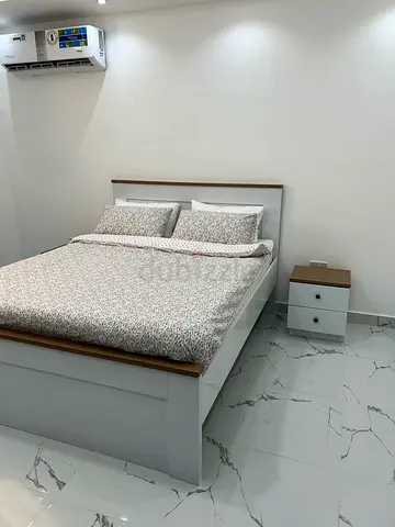 Bed Frame + Night Stand Set
