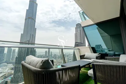 Stunning 3BR Apt | Burj Khalifa and Fountain Views