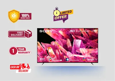 Sony 65 Inch BRAVIA 120Hz 4K Ultra HD Smart Google TV 65X90K - Brand New - Free Delivery - Warranty