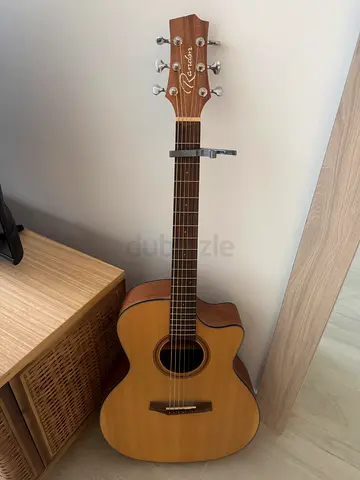 Randon R1-AC Acoustic Guitar - Perfect Condition. Paid over 3000aed new - selling for 1000aed