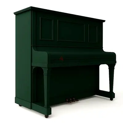 DIAPASON 132CE Glossy Green Upright Piano – Rare Statement Piece | Premium Japanese Craftsmanship